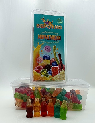  Жевательный мармелад Бутылочки Кола, 250г      в Избербаше